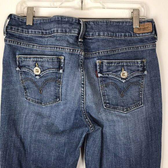 Levi's The Original Jeans Womens Size 12 Slender Bootcut 526 Women’s Denim - Picture 7 of 11